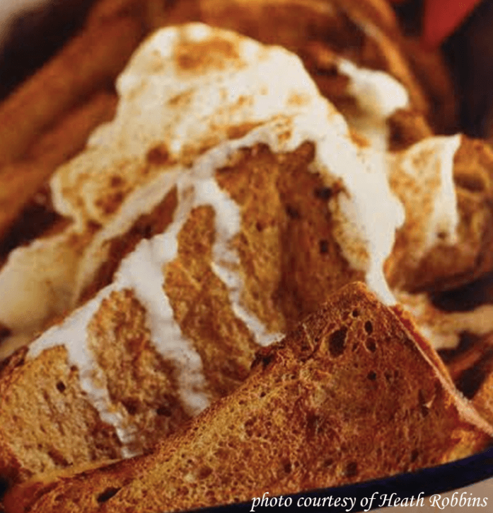 strawberry rhubarb French toast